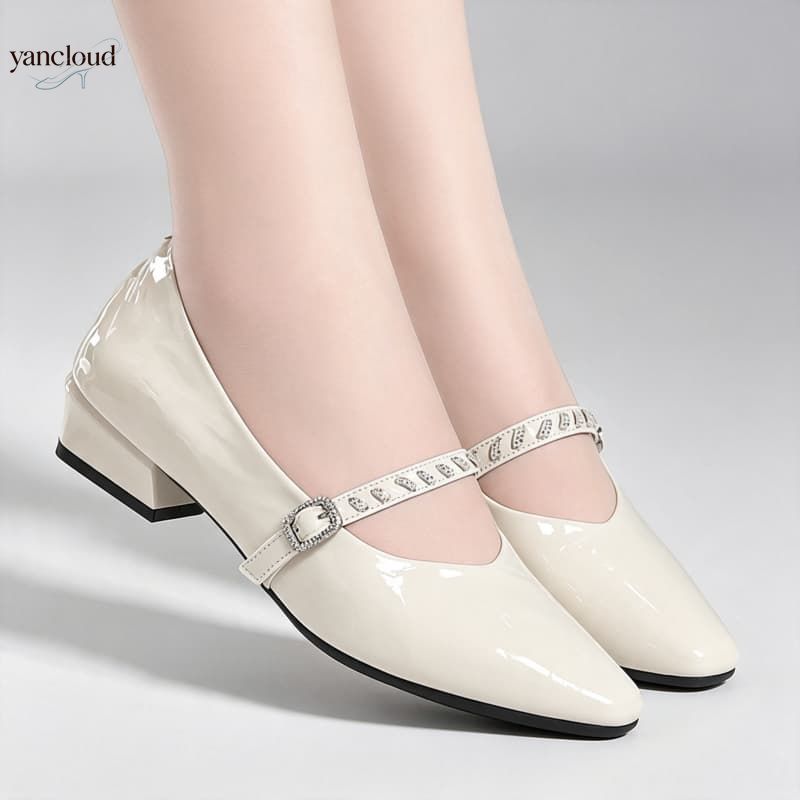 Leather Work Flats Women - Quality Breathable Comfortable Shallow Women's Genuine