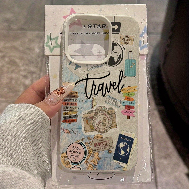 Travel Element Collage Design  - Leather X recension och pris
