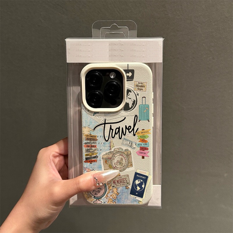 Travel Element Collage Design  - Leather X recension och pris