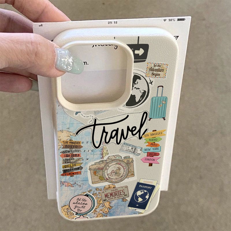 Travel Element Collage Design  - Leather X recension och pris