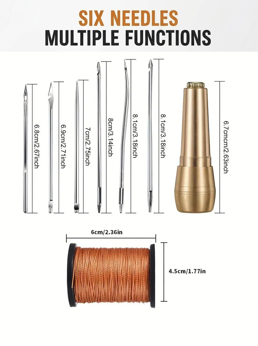Leather Stitching Tool, Hand S - Leatherwork Awl recension och pris
