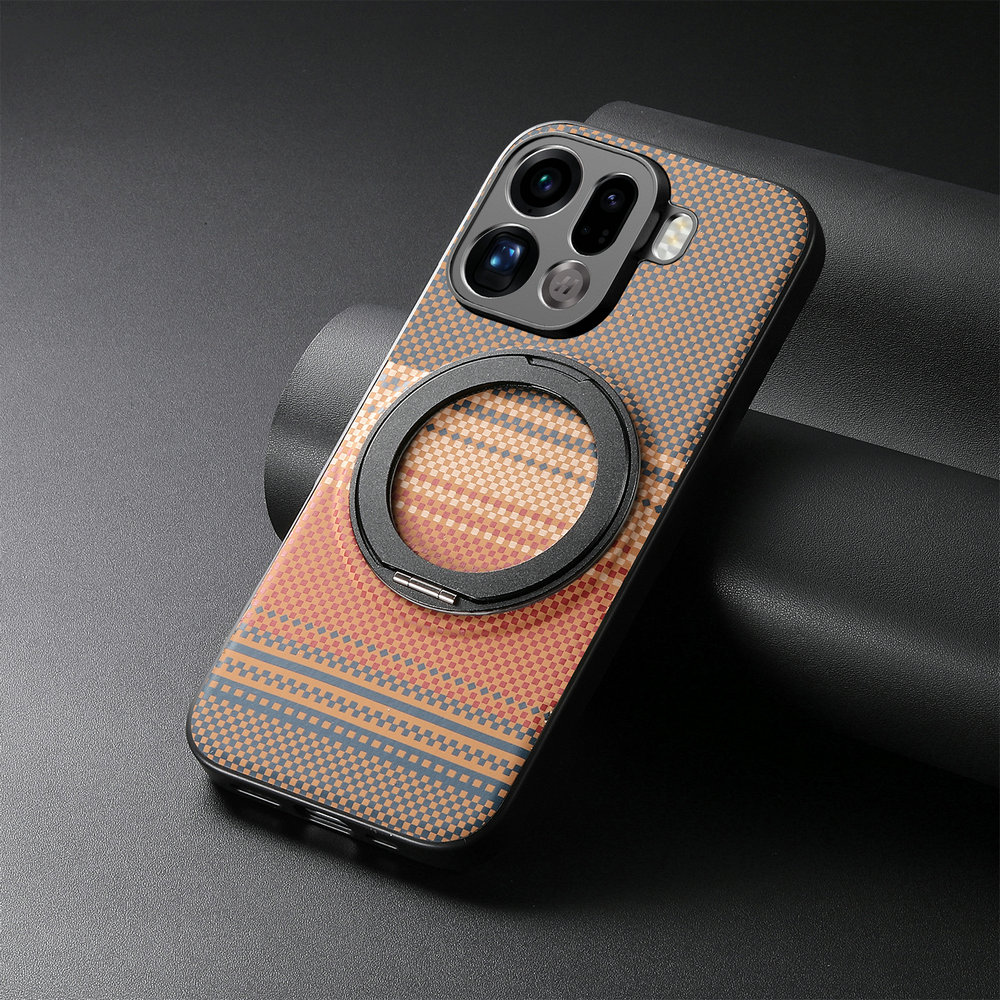 360°Matte Ring Stand for Magsa - Leather X recension och pris