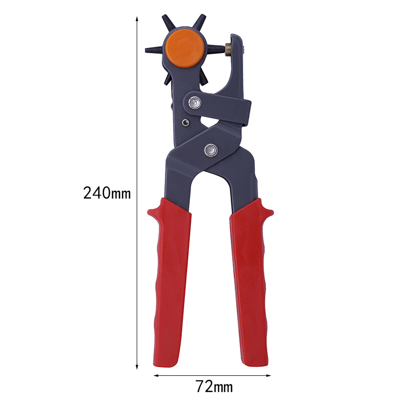 Leather Belt Hole Punch Plier  - Leather Punch Revolving recension och pris