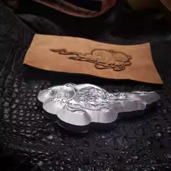 3D Gourd-shaped Leather Emboss - Leatherwork Flowers recension och pris