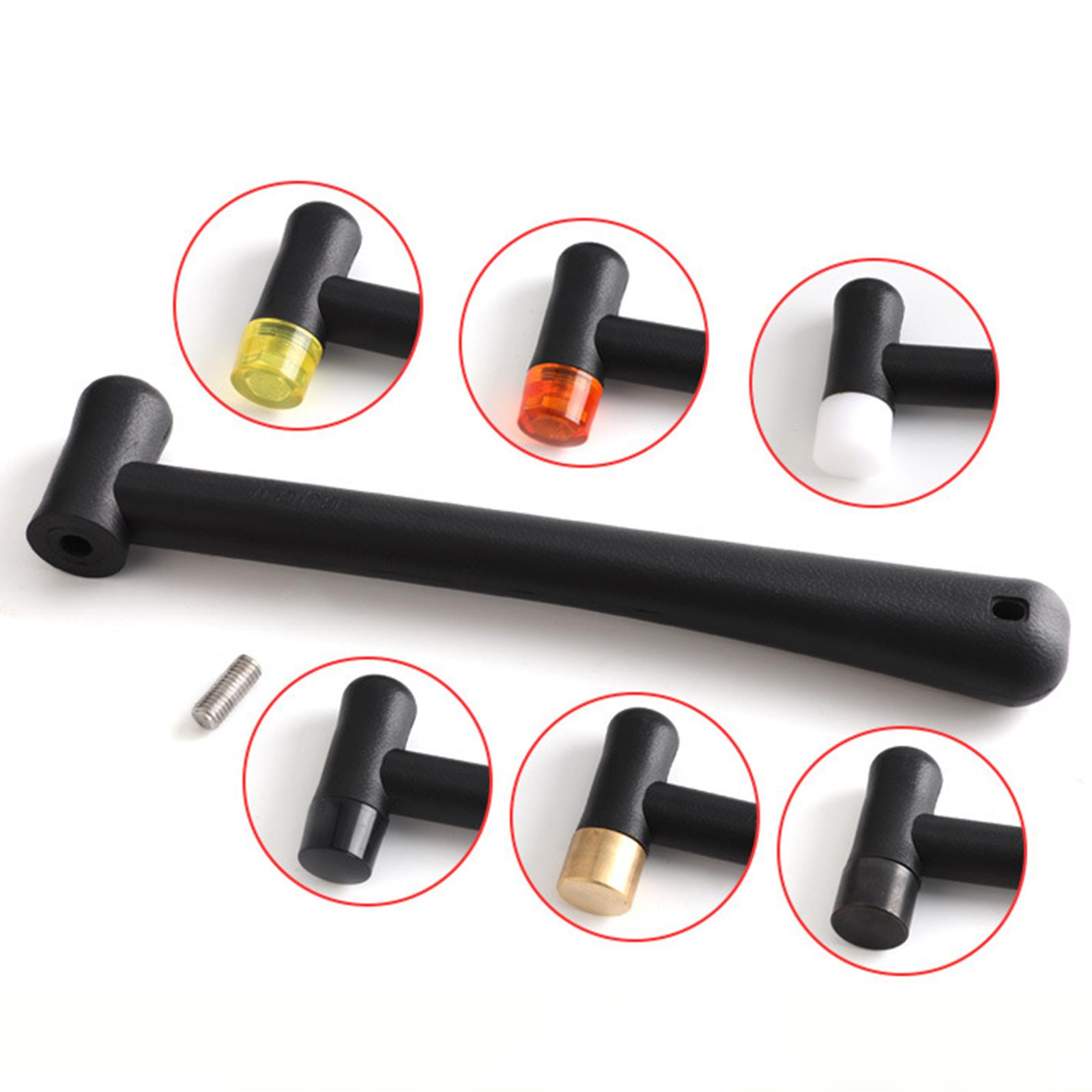 Rubber Hammer Set with 6 Heads - Leatherwork Jobs recension och pris