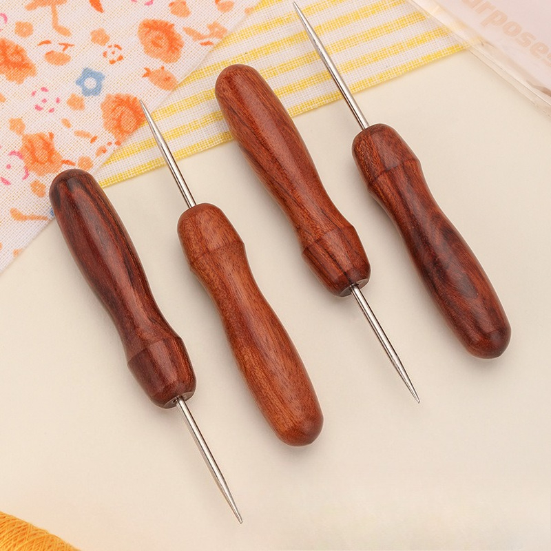 Professional Leather Wooden Ha - Leatherwork Awl recension och pris