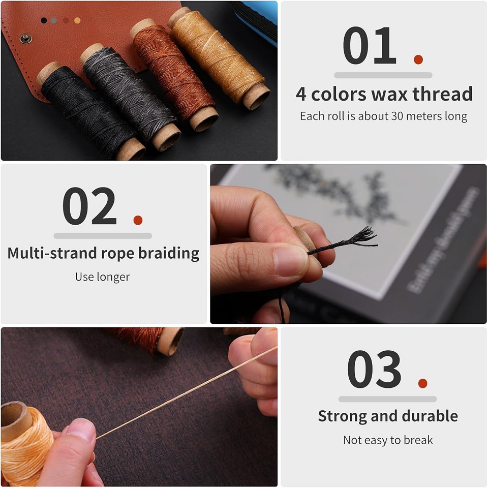 BUDDUR Leather Sewing Tools Ki - Leatherwork Awl recension och pris