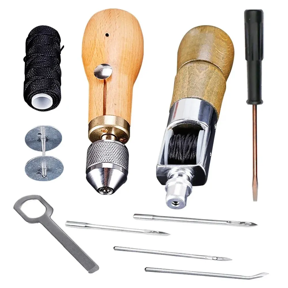 DIY Leather Sewing Awl Kit Wax - Leatherwork Awl recension och pris