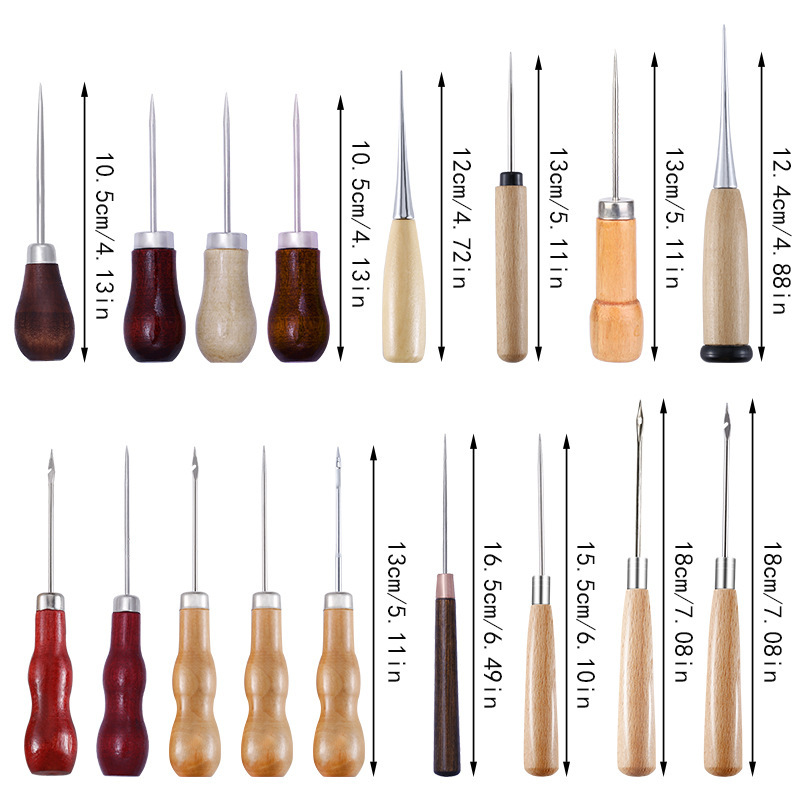Leather Awl Wood Handle Awls S - Leatherwork Awl recension och pris