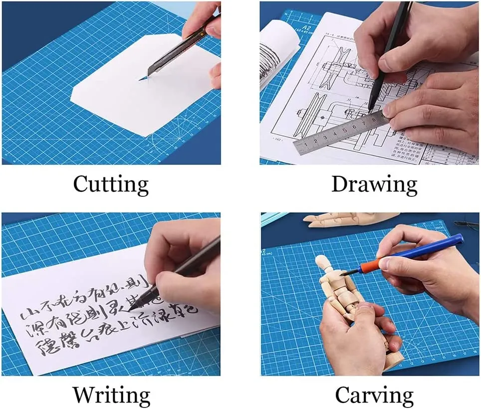 A3 A4 A5 PP Cutting Mat Workbe - Leatherwork Table recension och pris