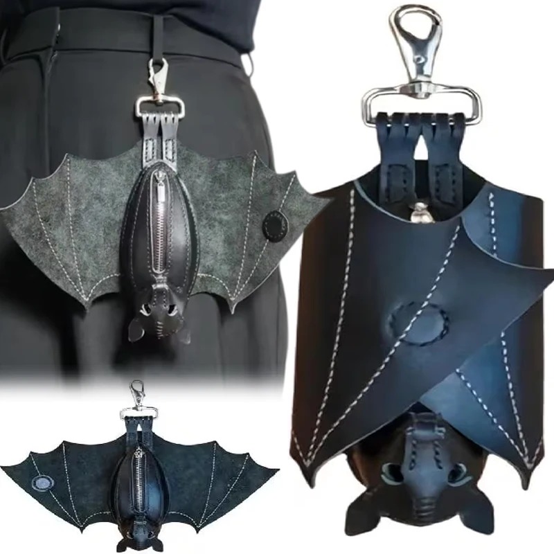 Bat Coin Purse PU Leather Bat  - Leatherwork Workshop recension och pris