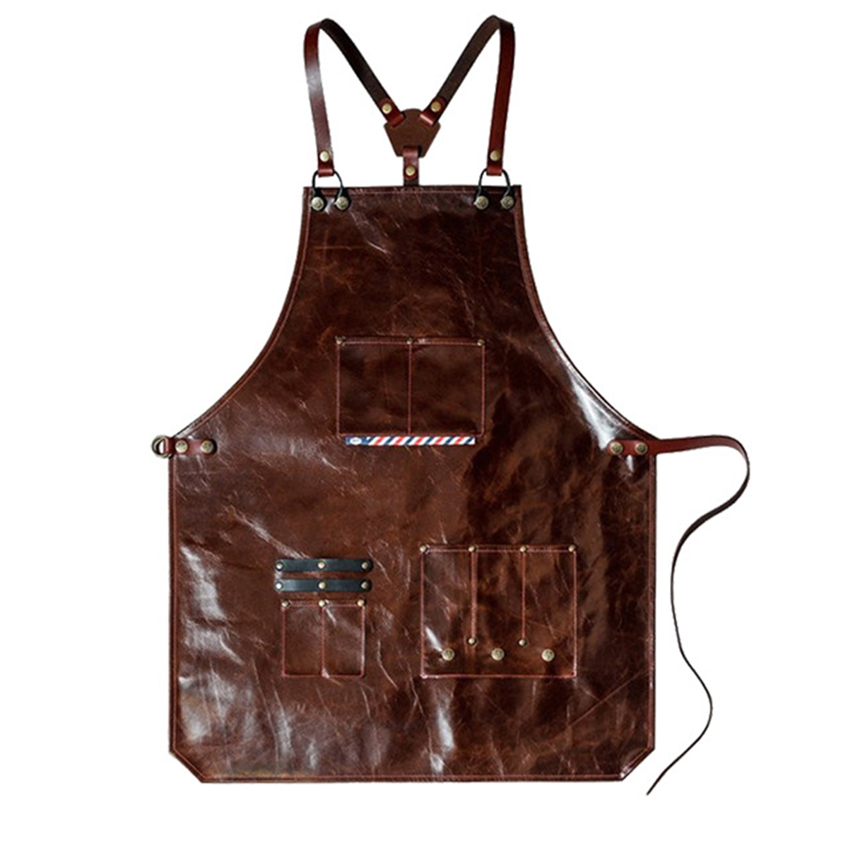 Men's Leather Work Apron with  - Leatherwork Workshop recension och pris