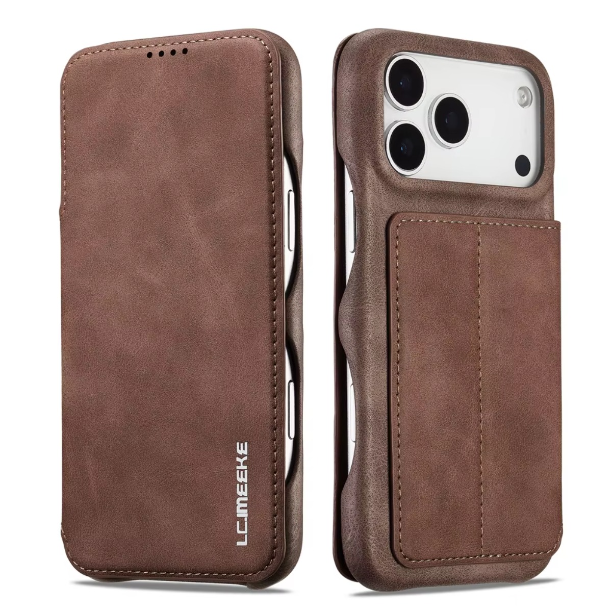 Leather Wallet Magnetic Flip C - Leather X recension och pris