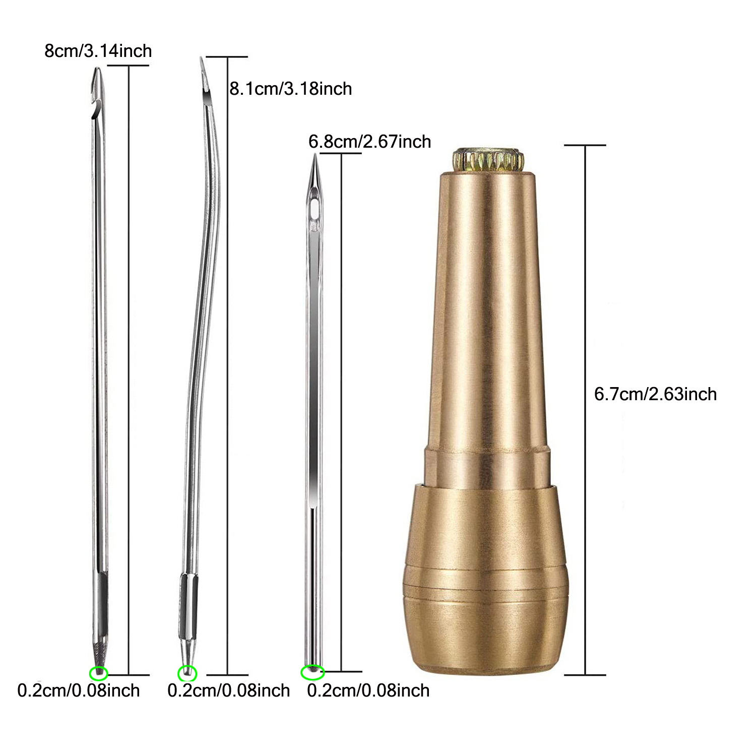 Leather Sewing Kit DIY Leather - Leatherwork Awl recension och pris
