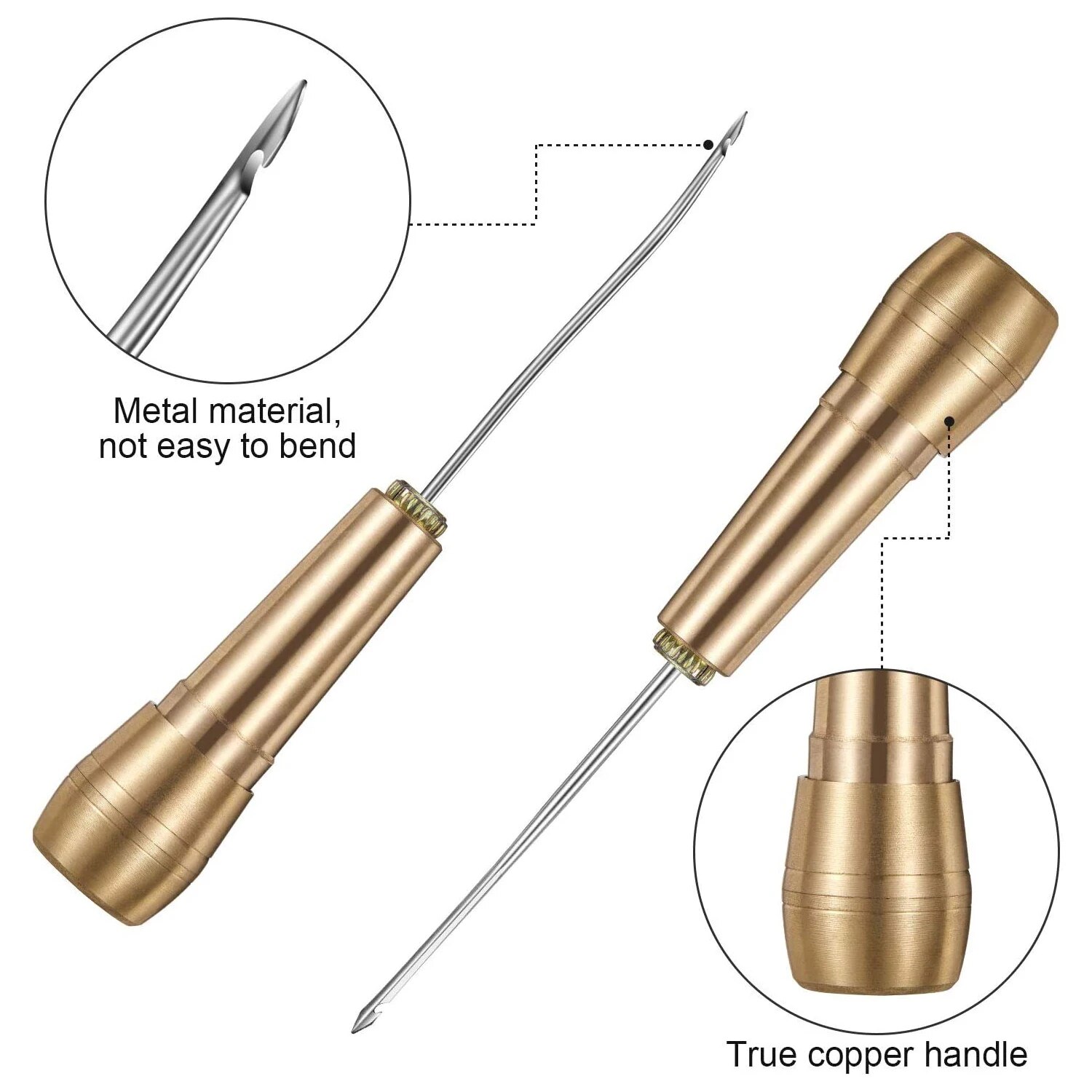 Leather Sewing Kit DIY Leather - Leatherwork Awl recension och pris