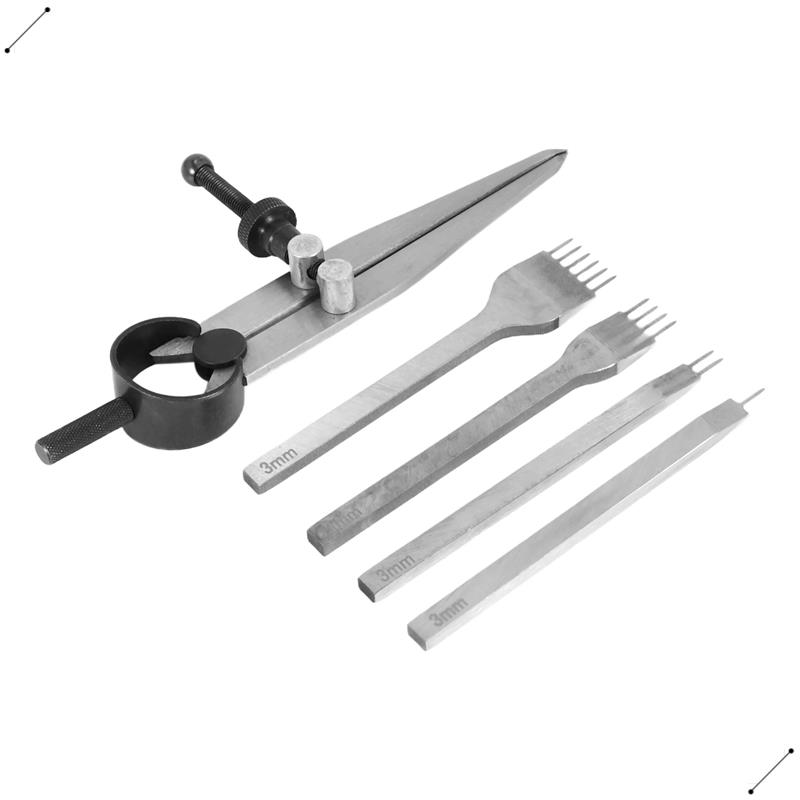 Leather Chisel Set, Prong Diam - Wing Divider Stitch recension och pris