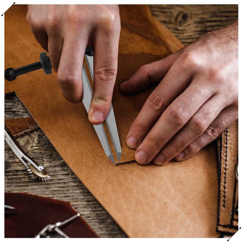 Leather Chisel Set, Prong Diam - Wing Divider Stitch recension och pris