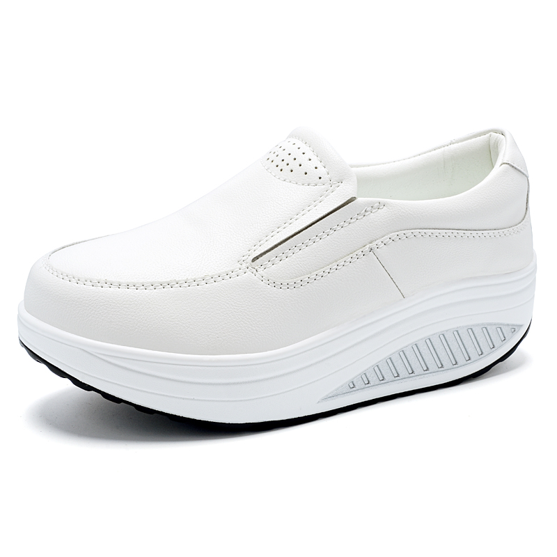 Women's Shoes Spring Genuine L - Leather Work Flats Women recension och pris