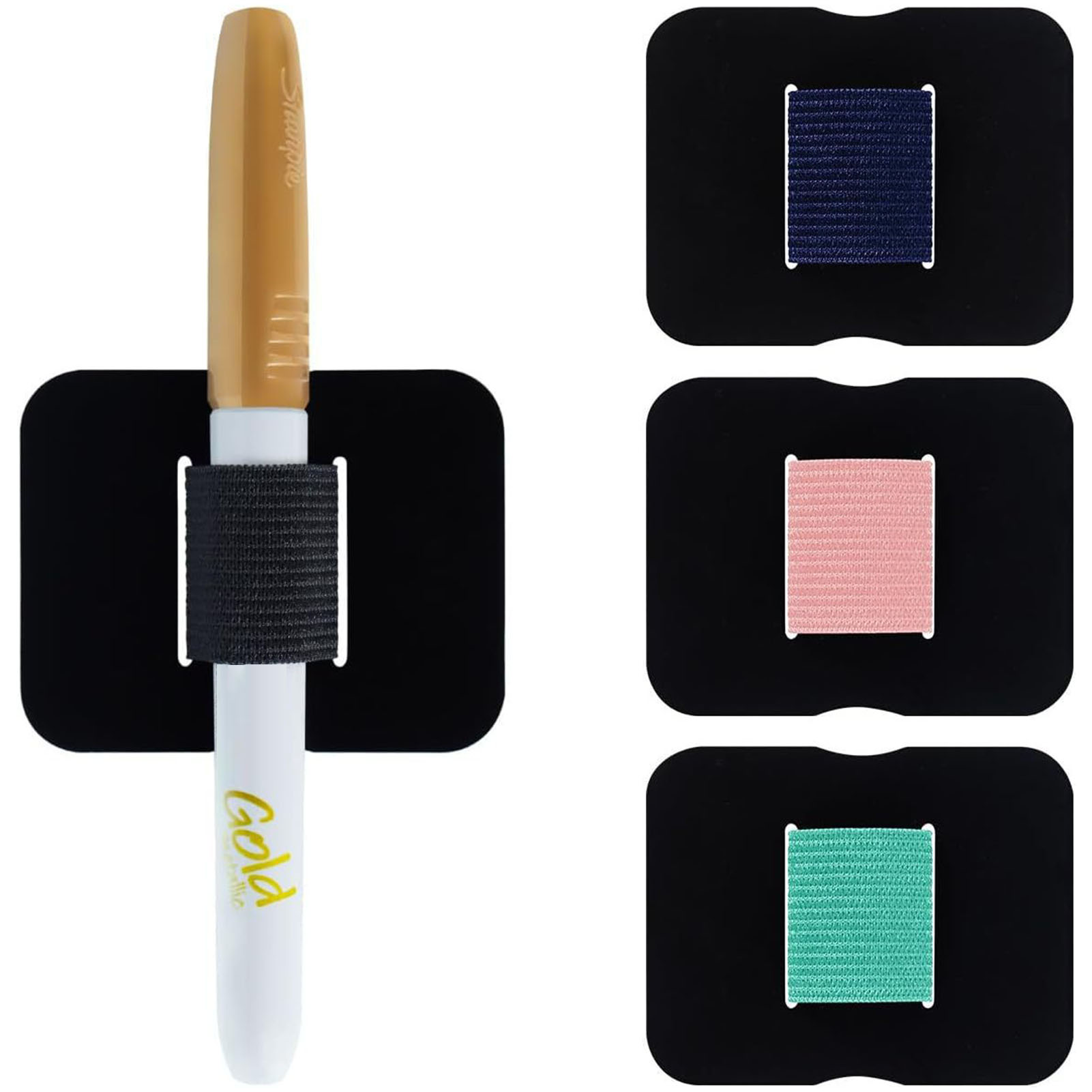 Self-Adhesive PU Pen Holder fo - Leatherwork Table recension och pris