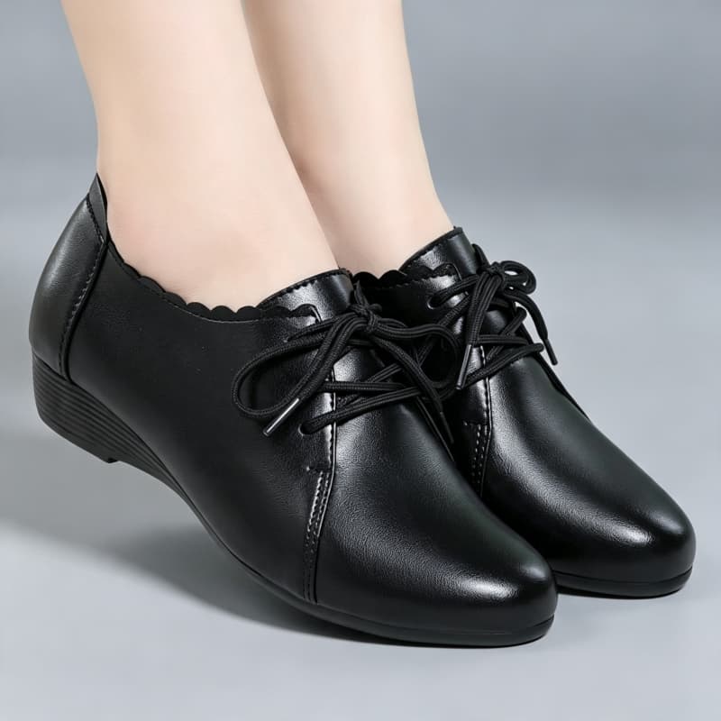 Plus Size 35-43 All Match Comf - Leather Work Flats Women recension och pris