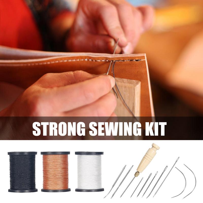 Leather Stitching Kit Heavy Du - Leatherwork Awl recension och pris