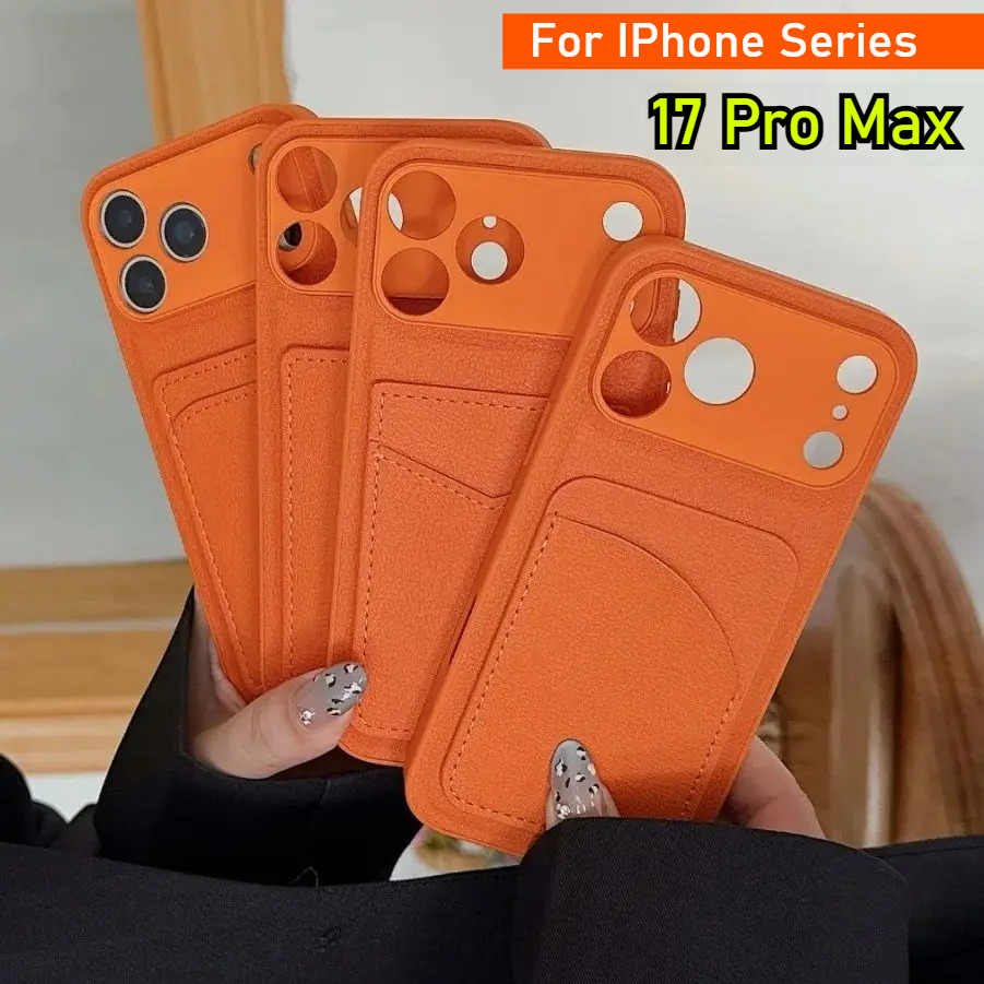 Leather Orange Color Card Hold - Leather X recension och pris