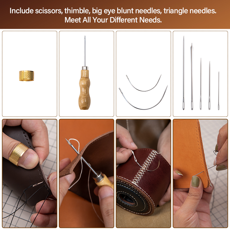 WUTA Leather Repair Kit Shoe S - Leatherwork Awl recension och pris
