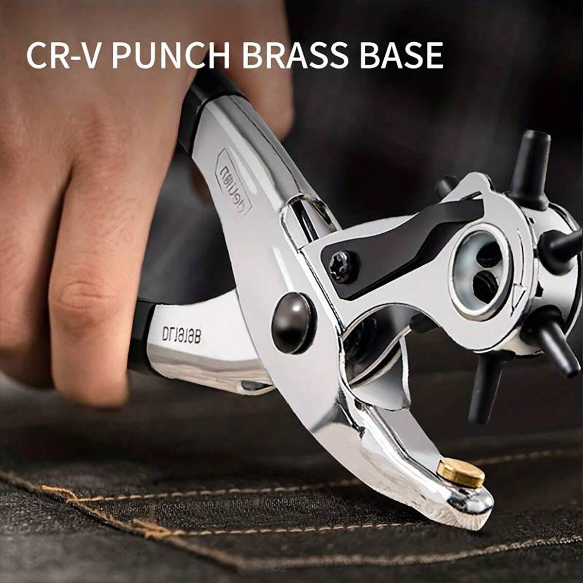 1pc-Belt Punch Pliers Leather  - Leather Punch Revolving recension och pris