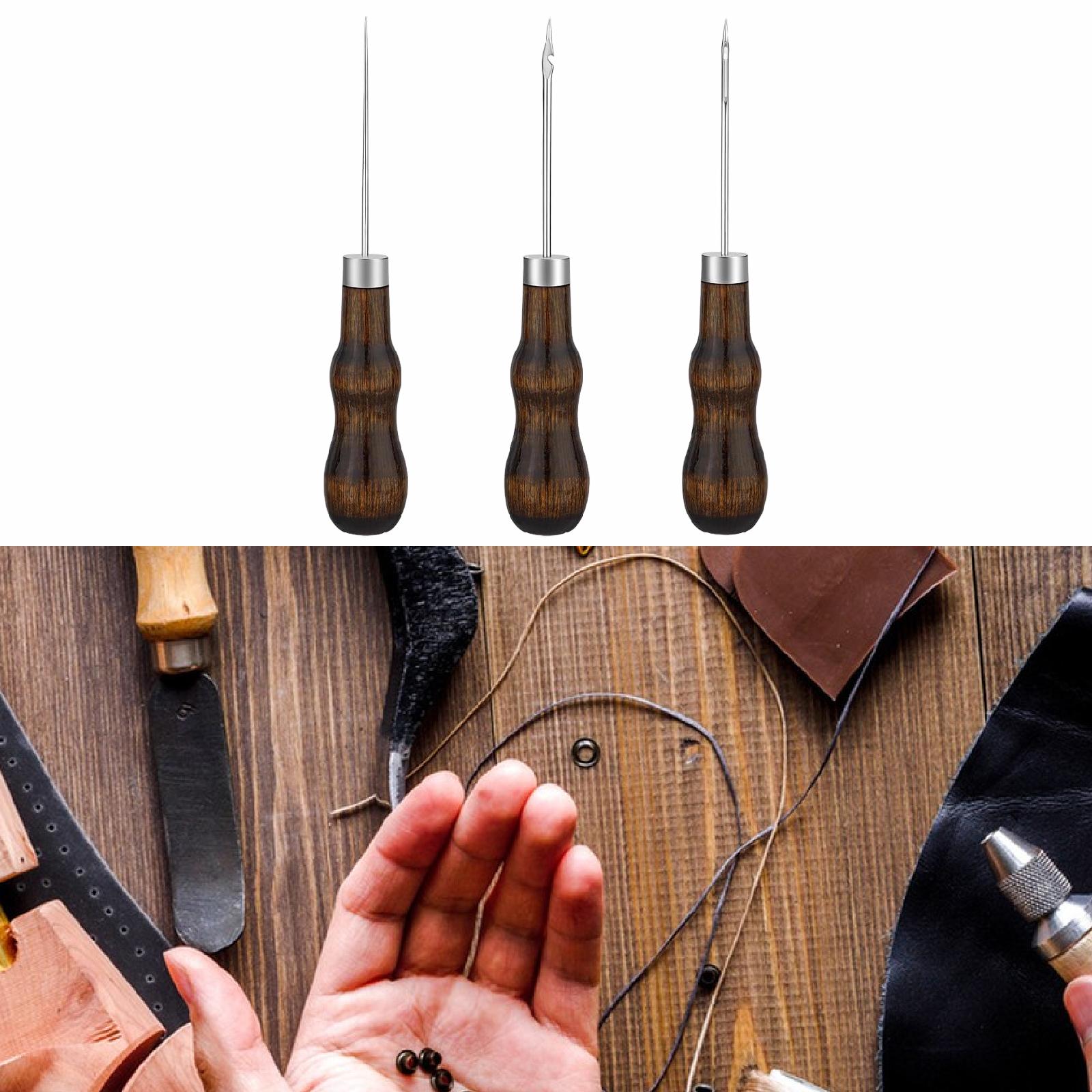Hand Stitcher Sewing Awl Set P - Leatherwork Awl recension och pris