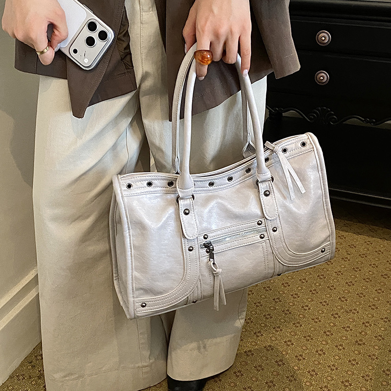 Motorcycle Handbag Retro Women - Leatherwork Workshop recension och pris