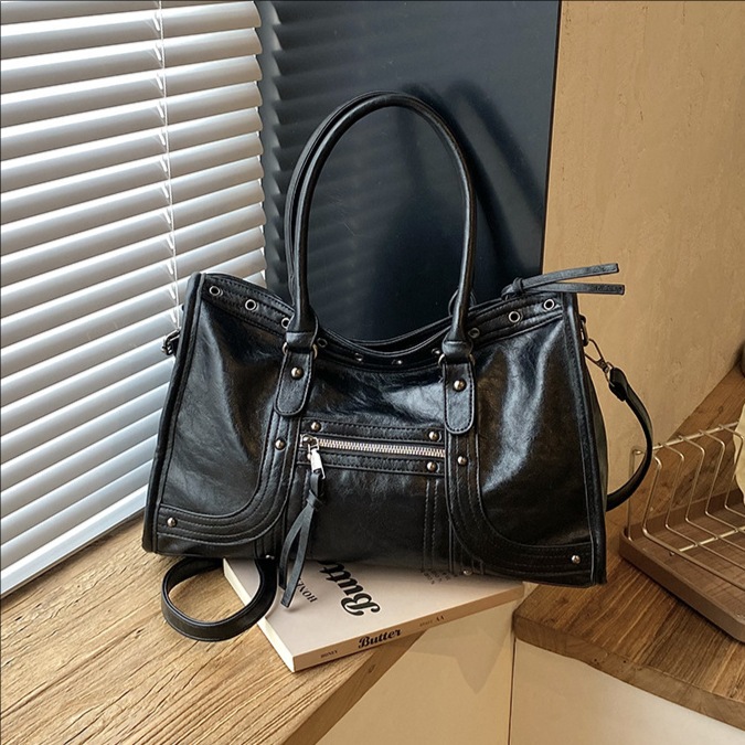 Motorcycle Handbag Retro Women - Leatherwork Workshop recension och pris