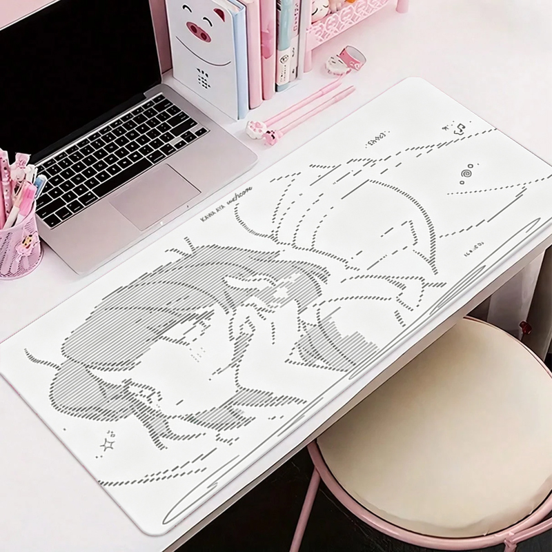1Pcs Leather Mouse Pad Anime A - Leatherwork Table recension och pris